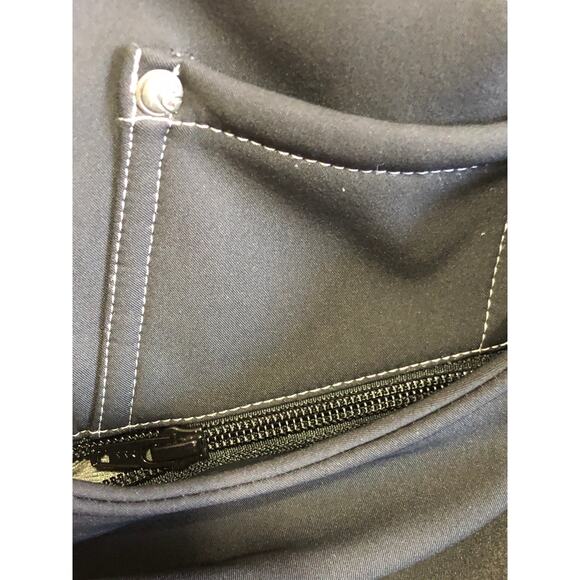 Salomon Clima Pro Ski Snow Pants Women Black Waterproof Pockets Size 10 New - Picture 6 of 16